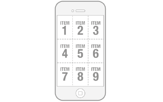 ios-grid-list